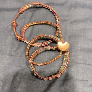 Beautiful wrap bracelet from Chan Luu for Sundance.